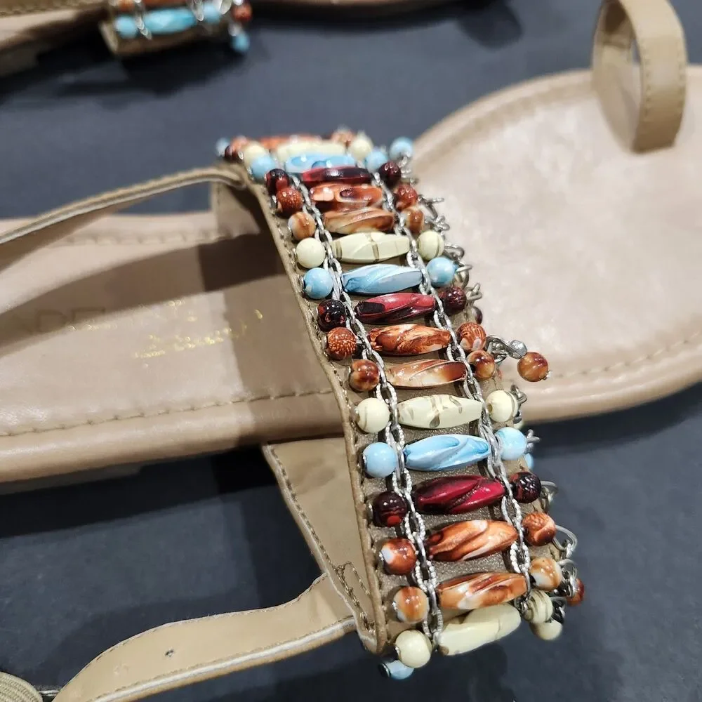 Madeline Stuart Boho Sandals- Size 6.5M